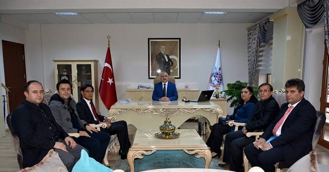 MİLLİ EĞİTİM MÜDÜRÜNE TEŞEKKÜR ETTİLER