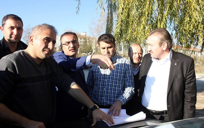 STADYUM İÇİN ARAZİ İNCELEMESİ YAPILDI
