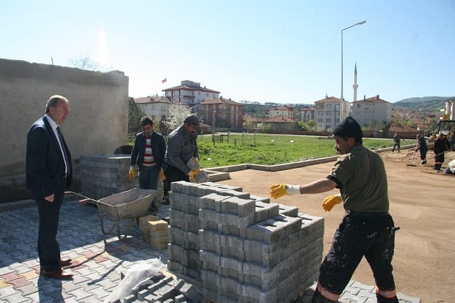 SUNGURLU’NUN HER TARAFI ŞANTİYE DURUMUNDA