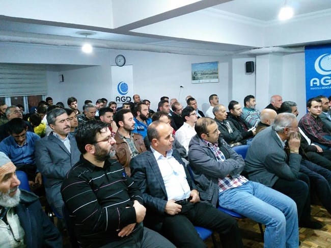 ANADOLU GENÇLİK DERNEĞİ SOHBETLERİ DEVAM EDİYOR