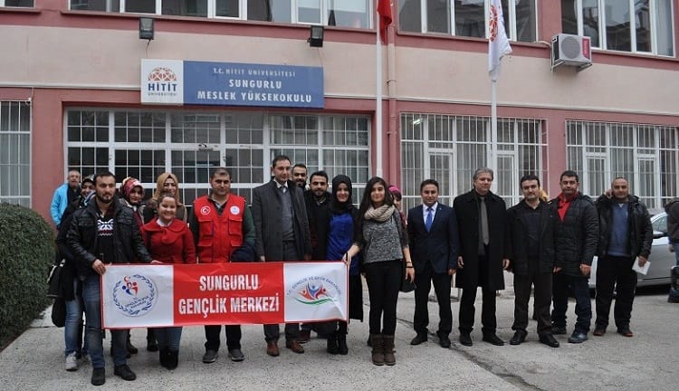 GENÇLİK MERKEZİ ÜYELERİ TOPLANDI