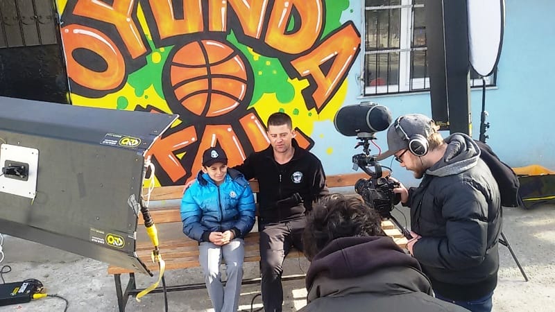 ÖRNEK PROJE BASKETBOL SAHASI KAZANDIRDI