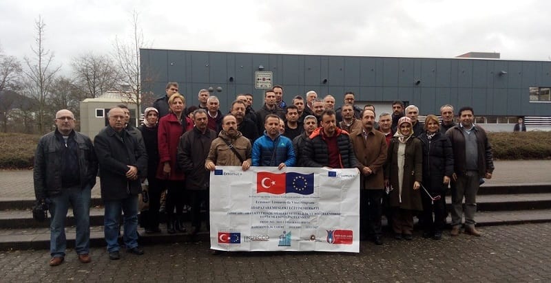 ÇORUM’DAN ALMANYA’YA EĞİTİME GİTTİLER