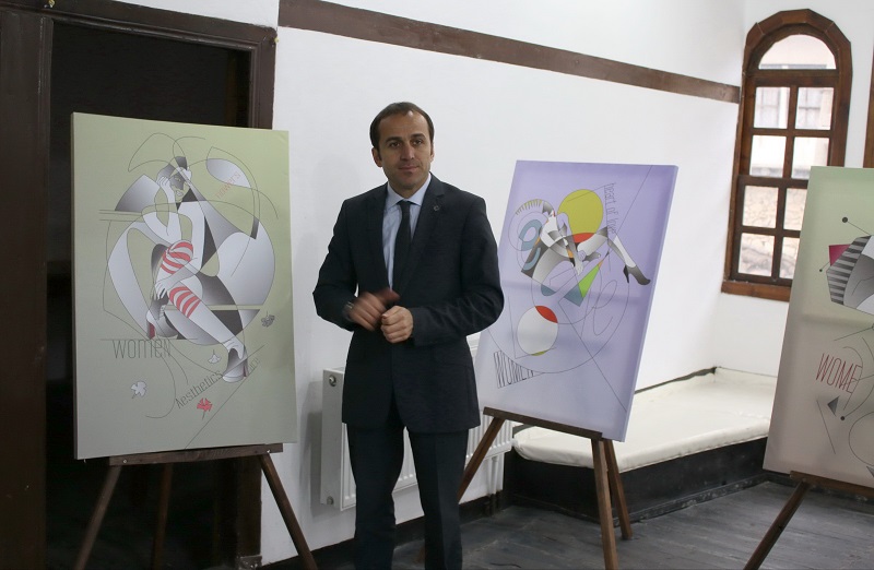 HASBİ ASLAN 4. KİŞİSEL RESİM SERGİSİNİ İSKİLİP’TE AÇTI