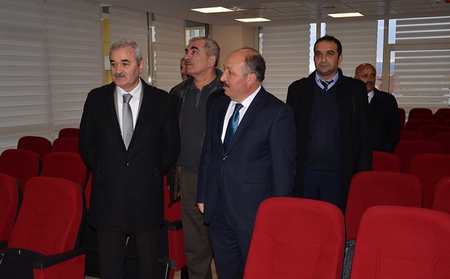 BAŞKAN KARATAŞ’TAN ÖĞRENCİ YURDUNA ZİYARET