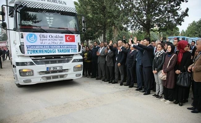 ÇORUM’DAN GİDEN YARDIMLAR ULAŞTI