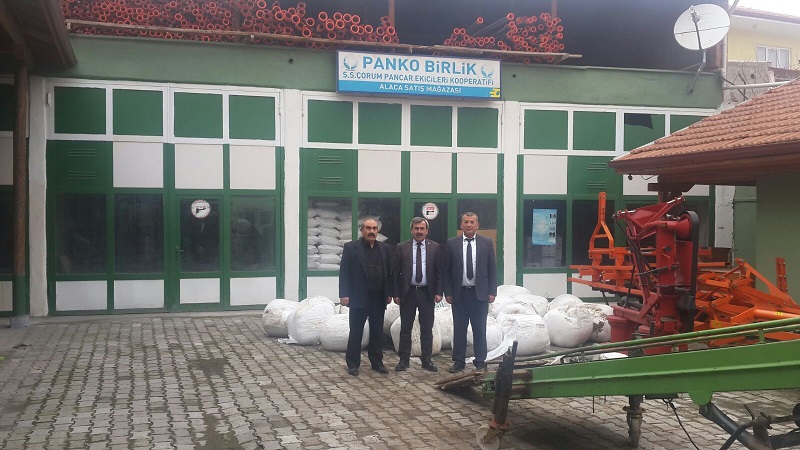 PANCAR KOOPERATİFİ ALACA ŞUBESİ YENİLENDİ