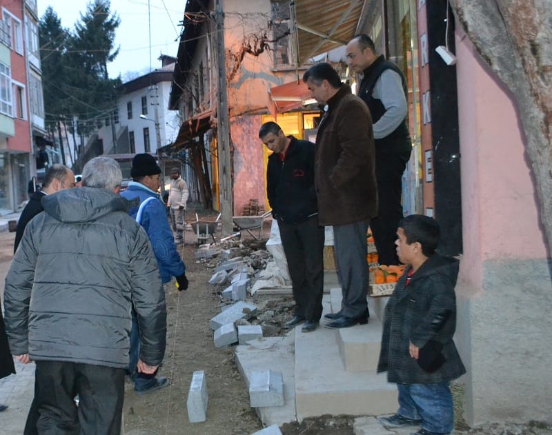 BAŞKAN GECEDE DENETİMLERE DEVAM ETTİ