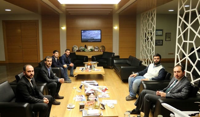 TÜGVA’DAN REKTÖR ALKAN’A ZİYARET
