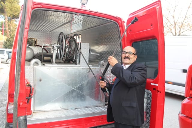 KARGI BELEDİYESİ’NE YENİ İTFAİYE ARACI