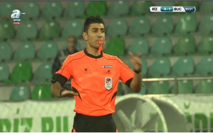 KUPA MAÇINI ÇORUMLU HAKEM YÖNETTİ