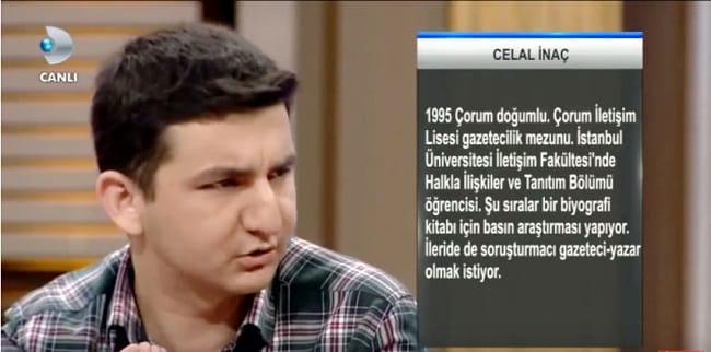 ÇORUMLU GENÇ KANAL D’YE KONUK OLDU