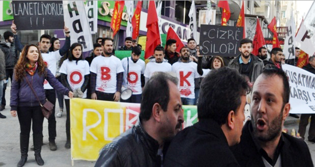 ÇORUM’DA HDP’YE VATANDAŞ TEPKİSİ