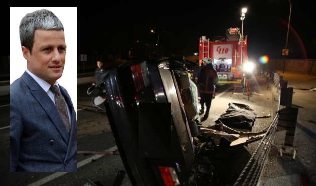 CUMHURİYET SAVCISI KAZAYA KARIŞTI