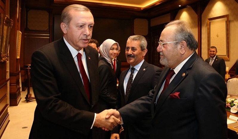 SALİM USLU ERDOĞAN’LA GÖRÜŞTÜ