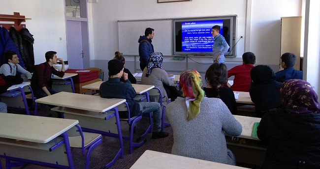 ÇAMLICA’DA ÖĞRENCİLERE TATİL YOK