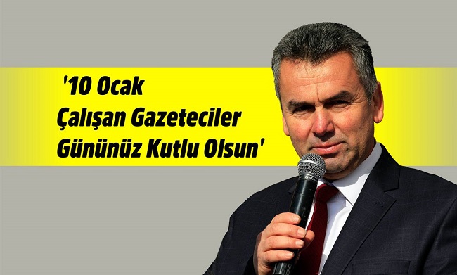 BAŞKAN ÇATMA GAZETECİLER GÜNÜ’NÜ KUTLADI