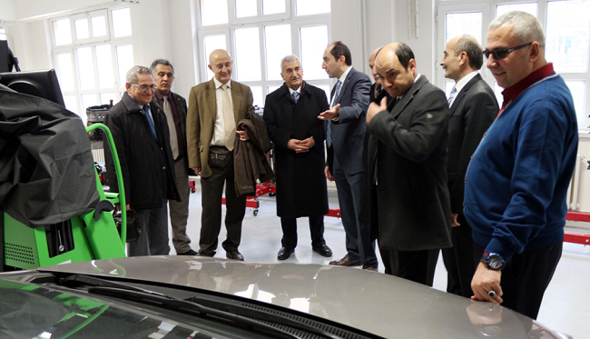 ÇORUM HİTİT VAKFI YENİ KAMPÜSÜ GEZDİ