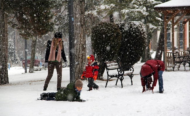 Çorum’da eğitime kar engeli