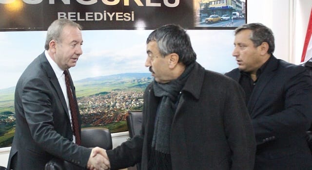 BAŞKAN ŞAHİNER MUHTARLARIN SORUNLARINI DİNLEDİ