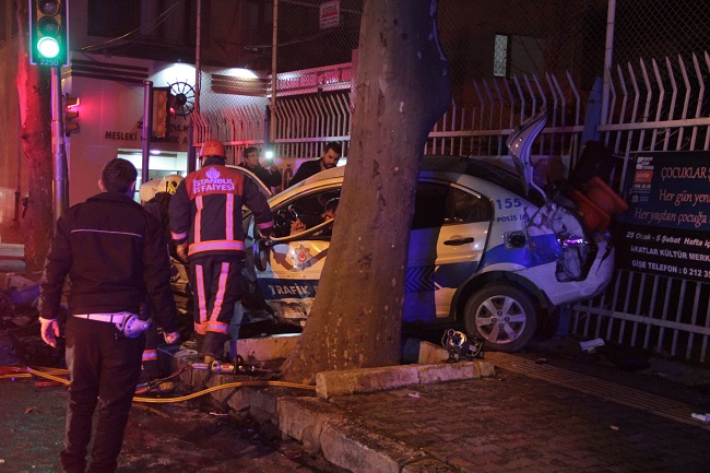 ÇORUMLU POLİS KAZADA ŞEHİT OLDU