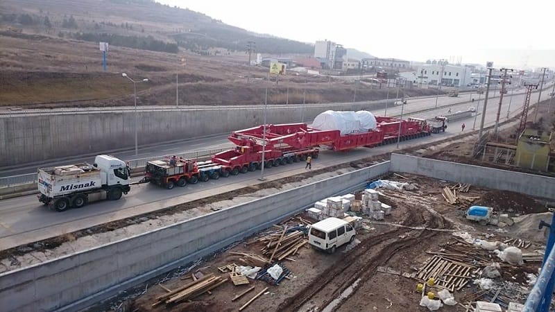 300 TEKERLİ TIR İKİNCİ KEZ ÇORUM’DAN GEÇTİ