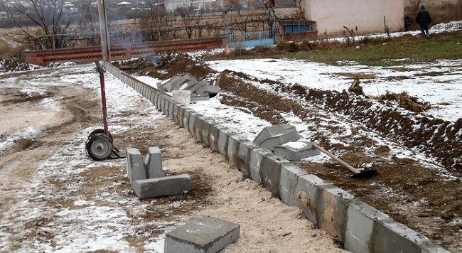 OSMANCIK’TA PARKE TAŞI ÇALIŞMALARINA DEVAM