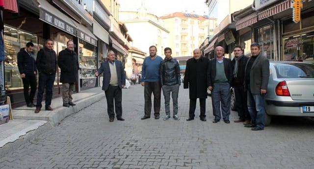 SUNGURLU’DA BU SOKAK 90’LI YILLARA DÖNECEK