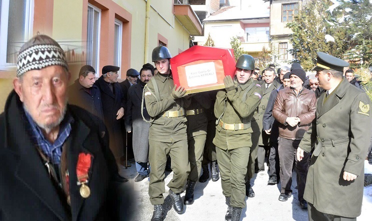 ÇORUMLU GAZİ TÖRENLE UĞURLANDI