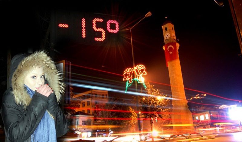SON YILLARIN EN SOĞUK HAVASI YAŞANDI