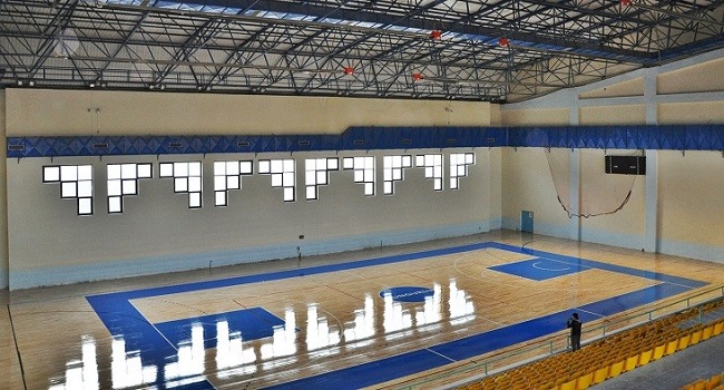 SPOR SALONUNUN ZEMİN VE ÇATISI YENİLENDİ