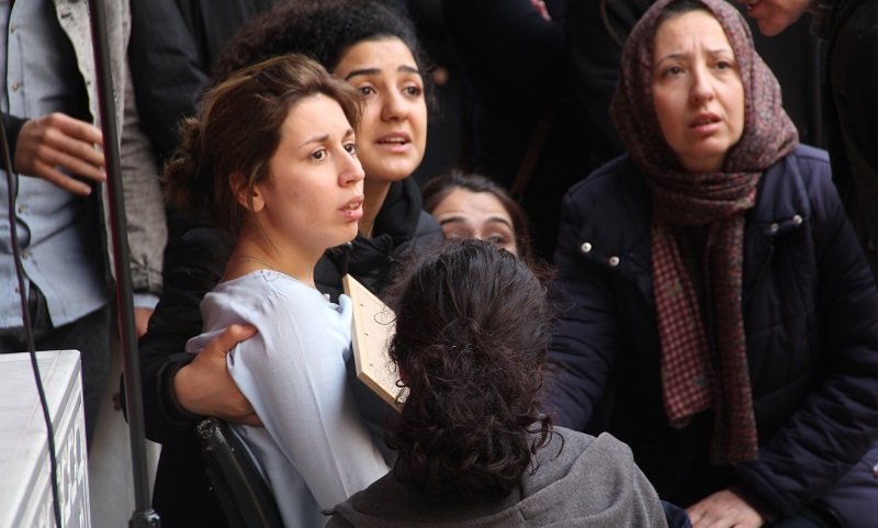 İLK KADIN ŞEHİDE HÜZÜNLÜ VEDA