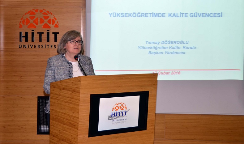 YÜKSEKÖĞRETİMDE KALİTE KAVRAMI ANLATILDI