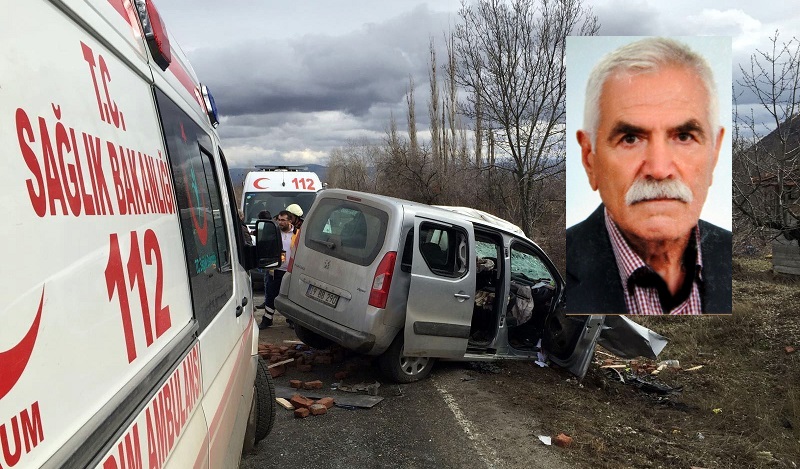 ÇORUM’DA MUHTARLA EŞİ KAZADA CAN VERDİ