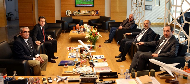 BAYAZITLI’DAN REKTÖR ALKAN’A ZİYARET