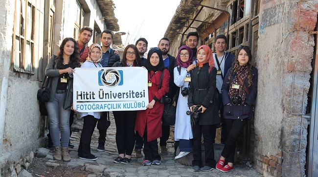 HİTİT ÖĞRENCİLERİ KALAYCILARI FOTOĞRAFLADI