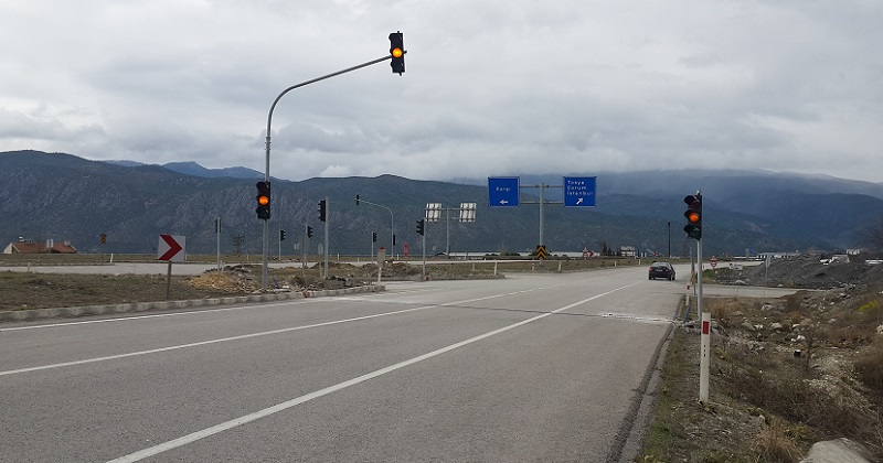 KARGI’DA TRAFİK SİNYALİZASYON SİSTEMİ KURULDU