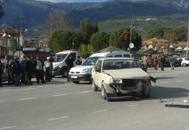 ÇORUM’DAKİ BU KAZA UCUZ ATLATILDI