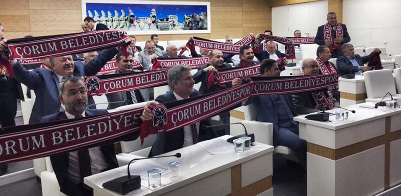 ÇORUM İL GENEL’DEN BELEDİYESPOR’A DESTEK