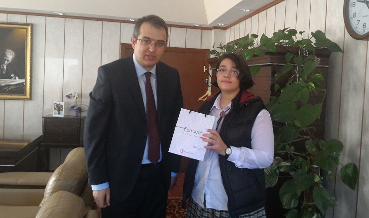 KAYMAKAM TEOG ŞAMPİYONLARINI ÖDÜLLENDİRDİ