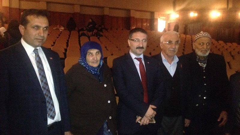 BEKİROĞLU ŞEHİT AİLELERİN ACISINI PAYLAŞTI