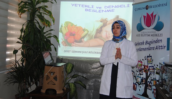 DENGELİ VE SAĞLIKLI BESLENME SEMİNERİ