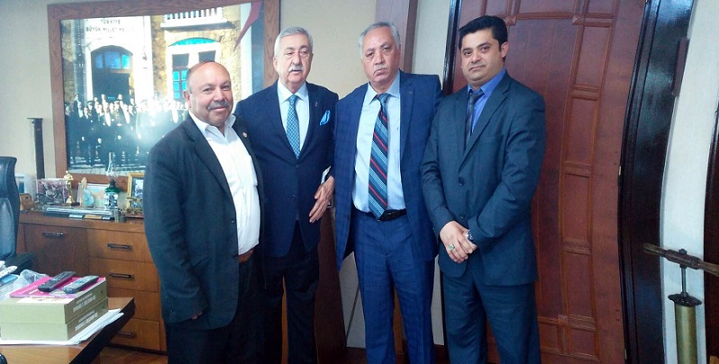 AŞUTOĞLU’NDAN TESK BAŞKANINA ZİYARET