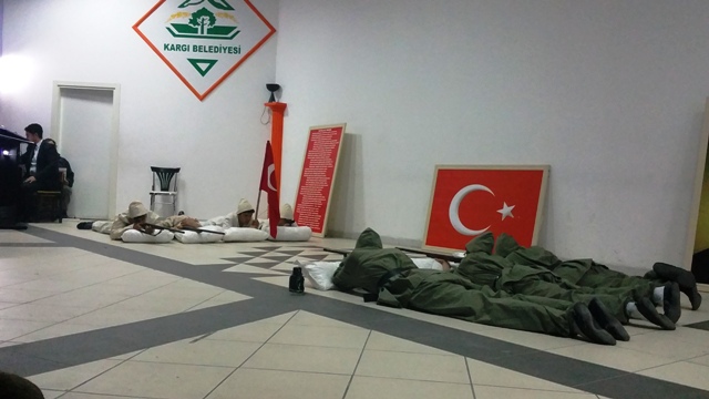 KARGI’DA ÇANAKKALE ŞEHİTLERİ ANILDI