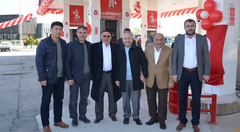 MOLA BENZİNLİK DUALARLA AÇILDI