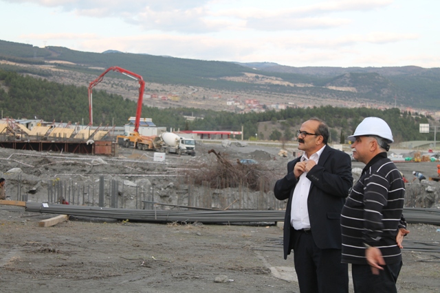 BAŞKAN ŞEN ÇALIŞMALARI YERİNDE İNCELEDİ