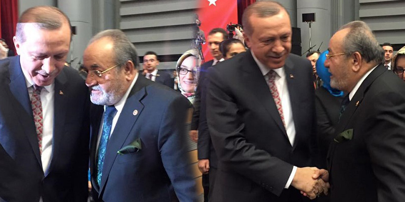 ERDOĞAN’I ÇORUMLU VEKİL KARŞILADI