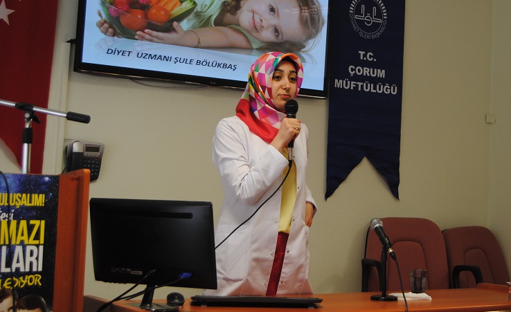 DENGELİ VE SAĞLIKLI BESLENME ANLATILDI