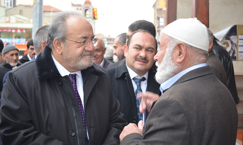 SALİM USLU ALACA’DA VATANDAŞLARI DİNLEDİ