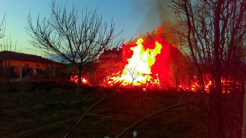 ÇORUM’DA EKMEK FIRININDA YANGIN ÇIKTI